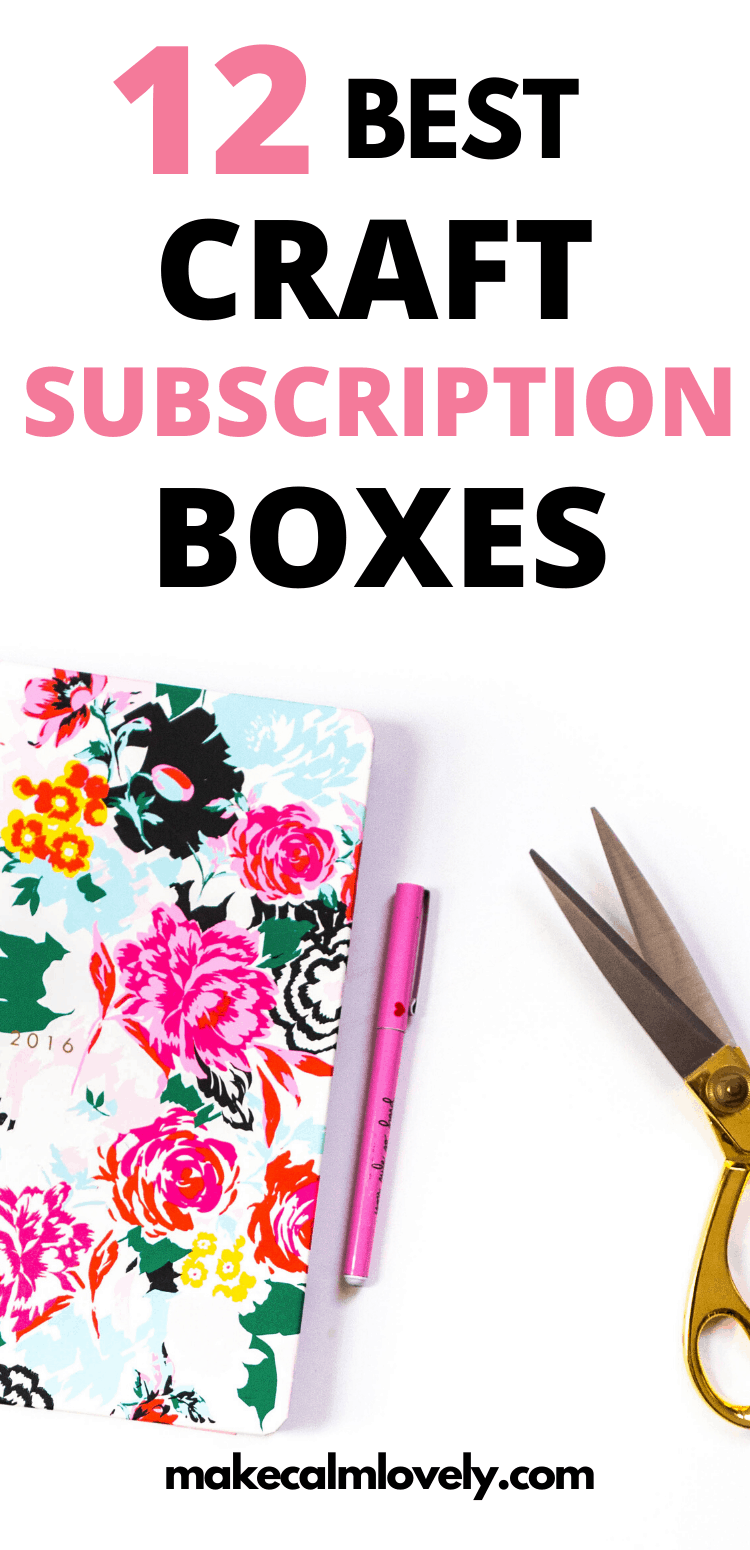 Craft subscription box