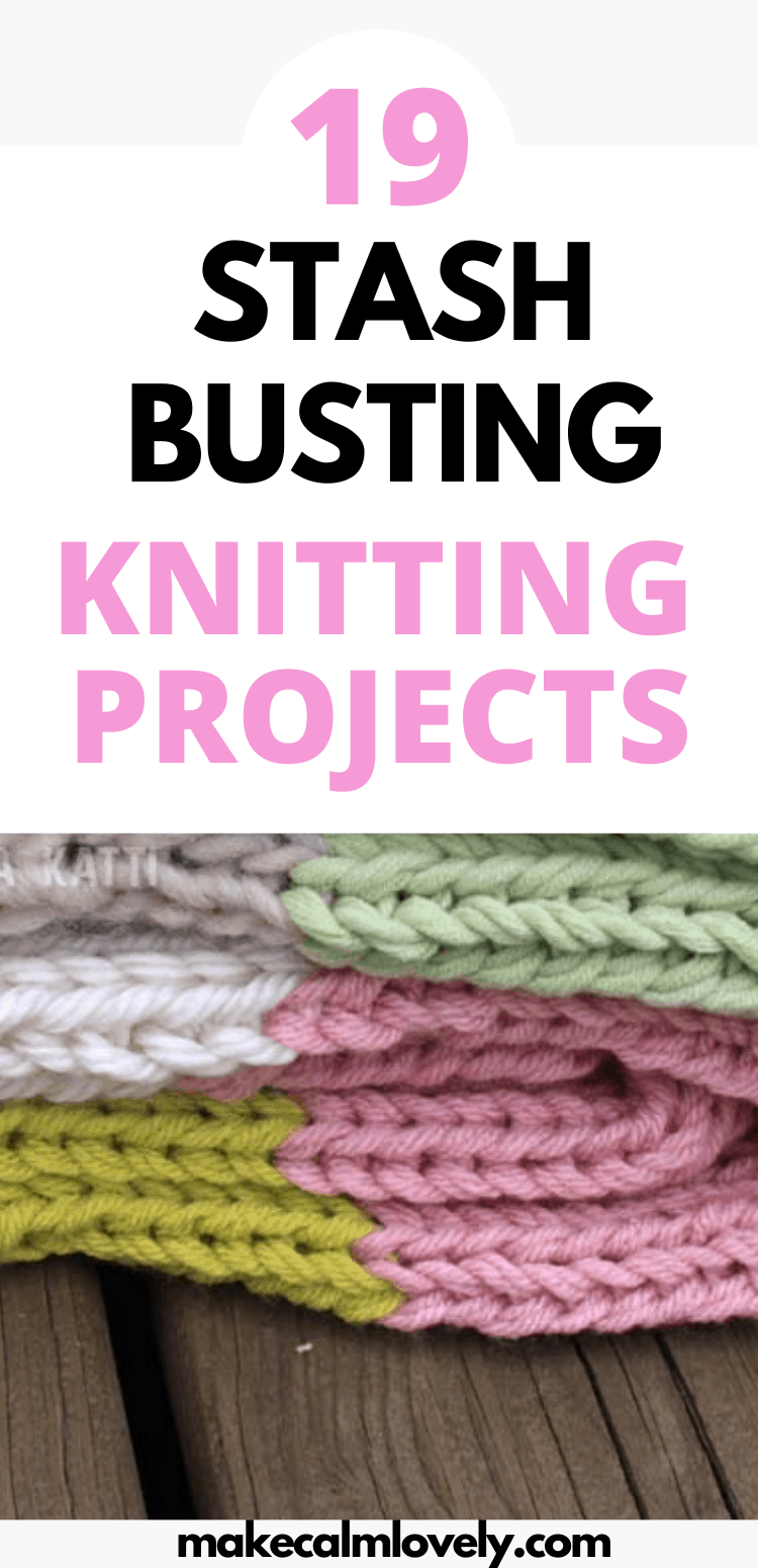 Knitting projects