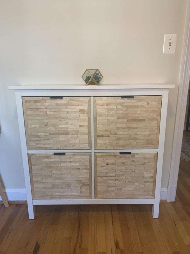 IKEA Hemnes shoe cabinet.