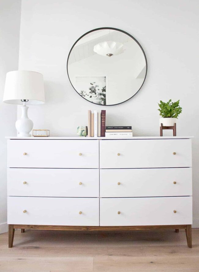 Sleek Mid Century Dresser