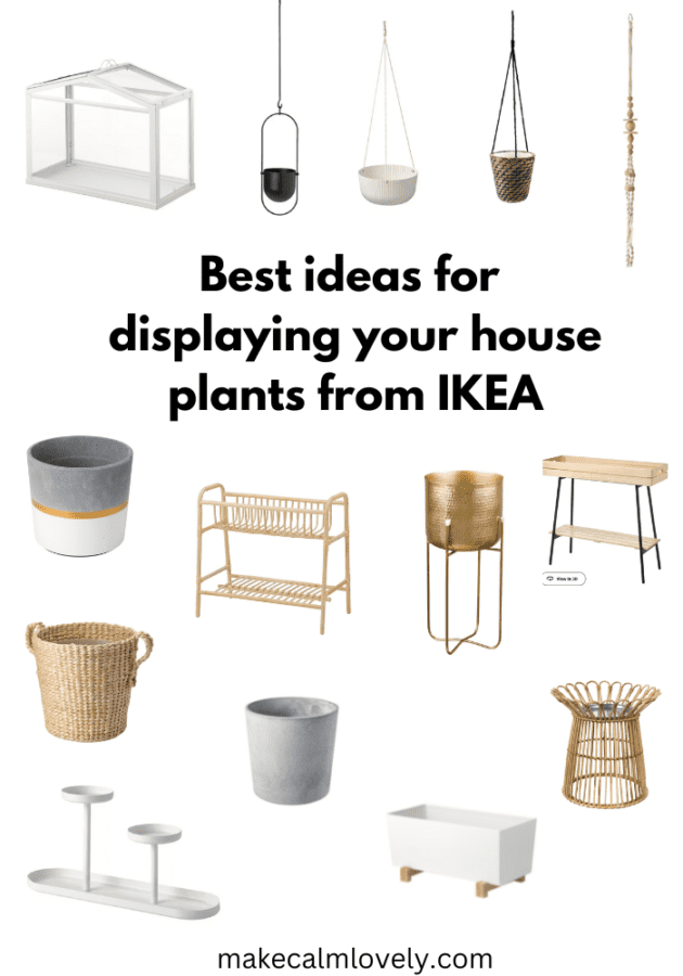 Best ideas for displaying your house plants from IKEA