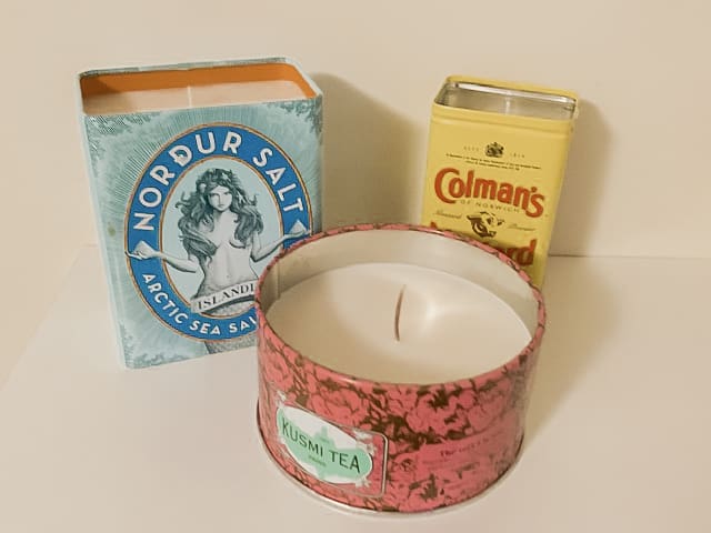 Tin Can Candles DIY