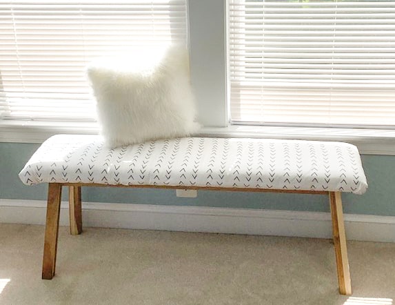 IKEA Hack Upholstered Bench