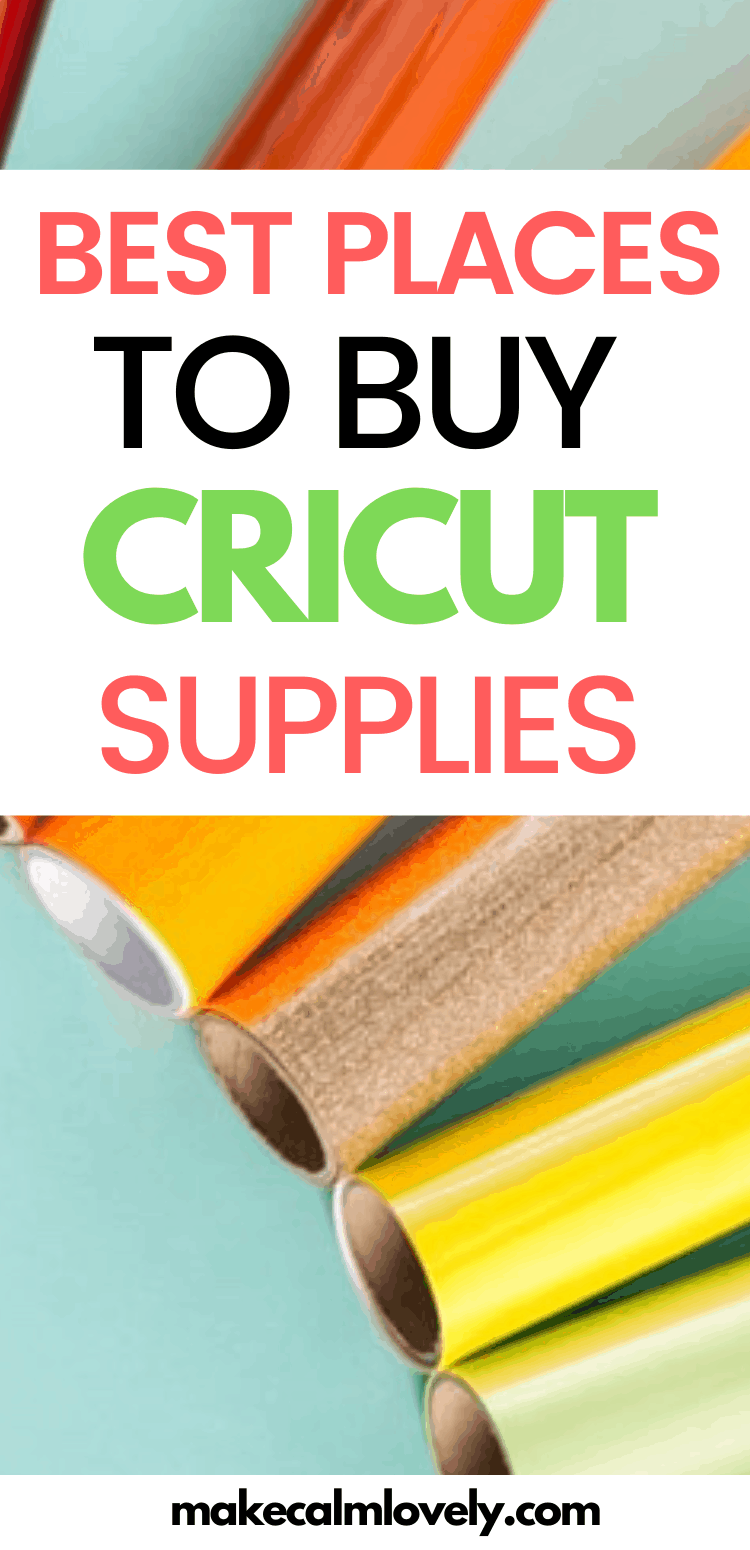 Cricut supplies