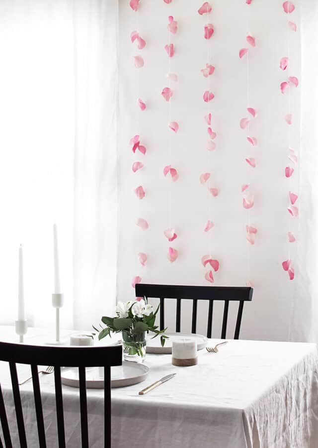 Rose Petal Garland