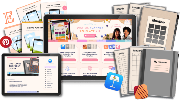 How to Create a Digital Planner for Yourself or to Sell
