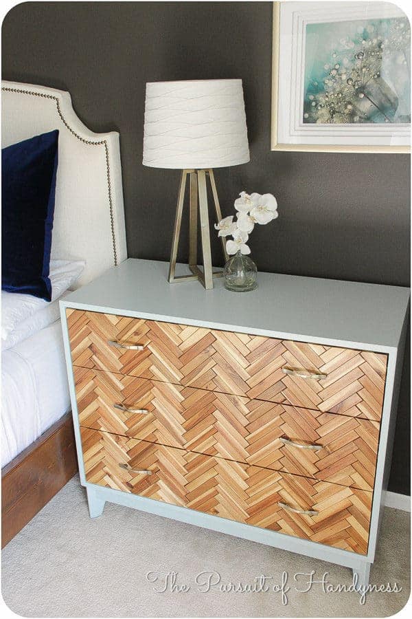 DIY Herringbone chest hack