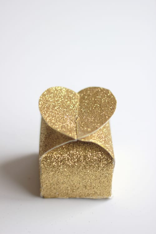 Glitter Heart Box