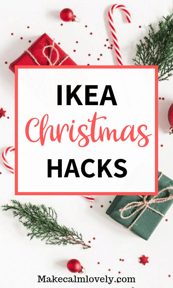 IKEA Christmas Hacks. These great IKEA Christmas hacks are for the most wonderful time of the year! Try these great DIY projects for the holidays #IKEA #IKEAHack #Christmas #Holidays 