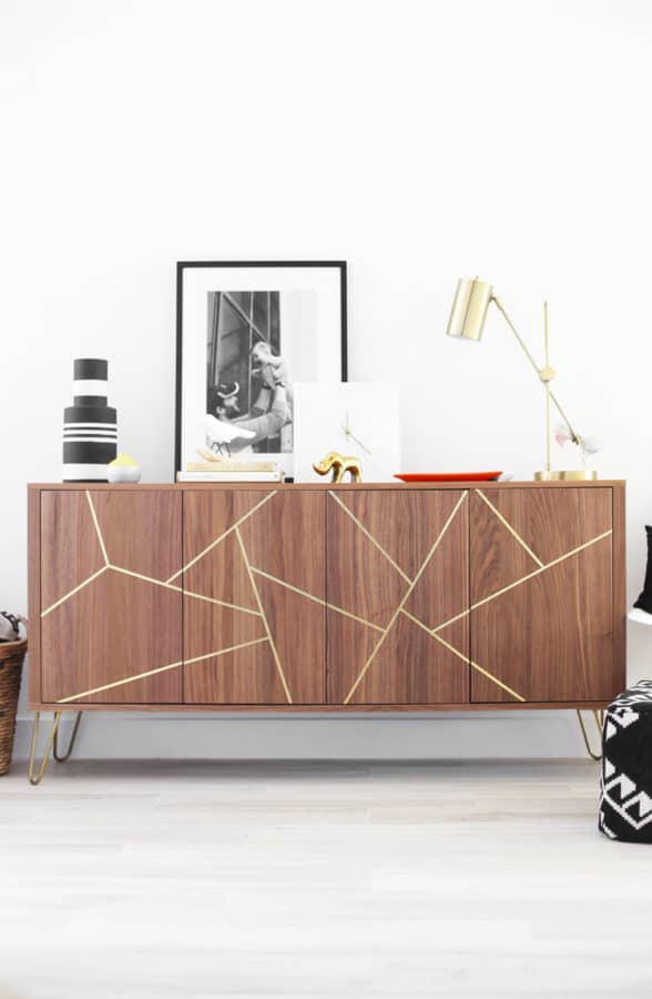 Modern sideboard console hack