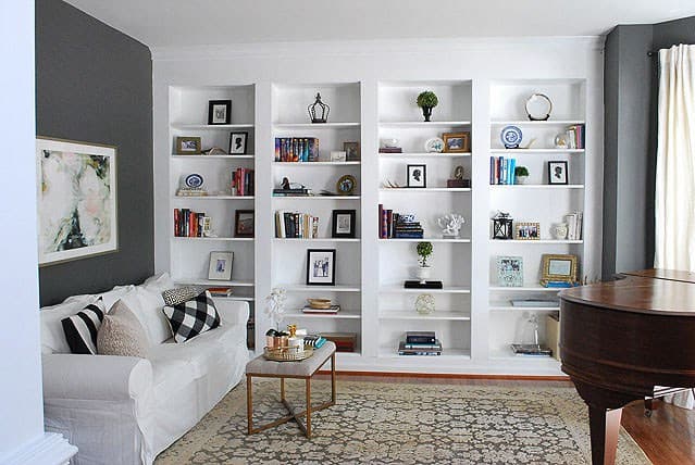 14 IKEA Billy Shelf Hacks that look Custom-Made & Elegant