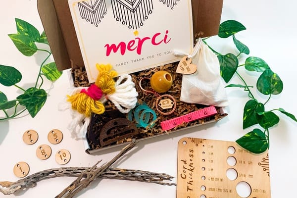 Macrame subscription box