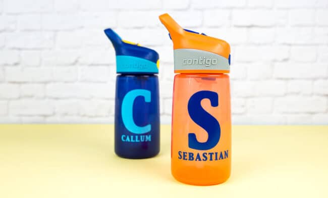 Personalized water bottle