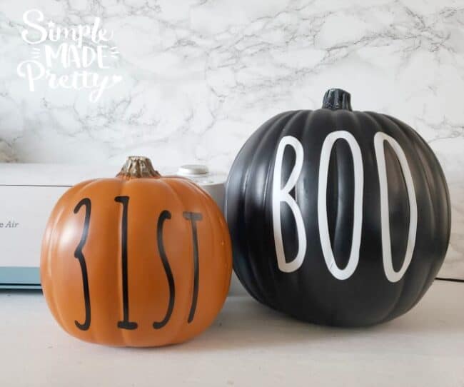 Halloween decorations using your Cricut machine