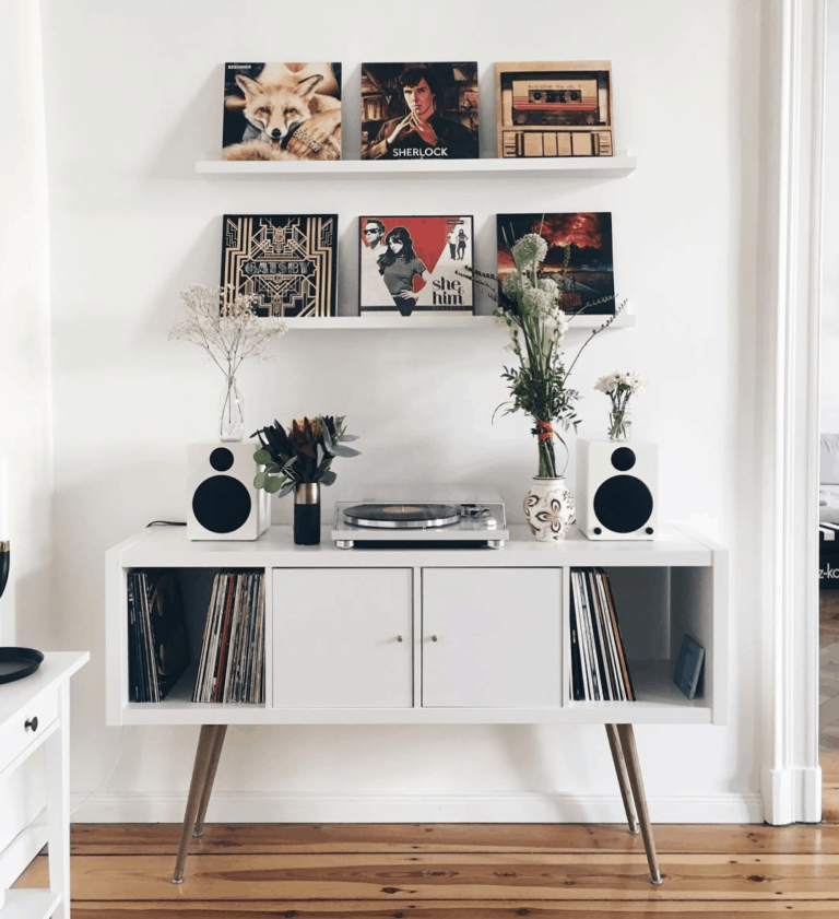 IKEA Hacks & Ideas for Vinyl Record Storage