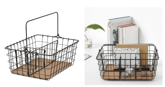 IKEA Pleja Wire Basket with Handles