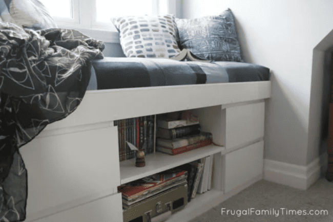 15 IKEA DIY Window Seat & Bench Hacks