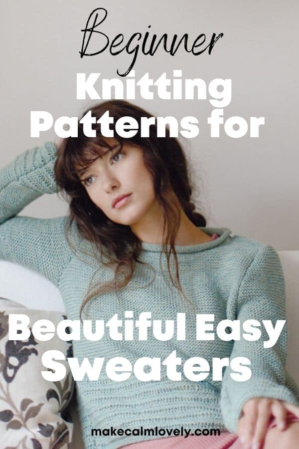 Knitting patterns for sweaters