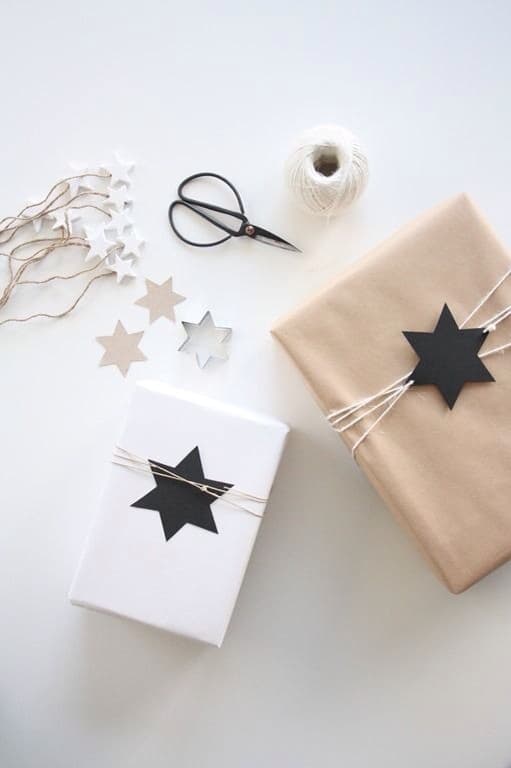 Beautiful & Easy Brown Paper Gift Wrapping Ideas for Christmas