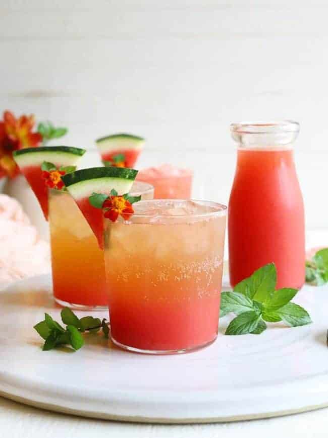 Summer mocktails